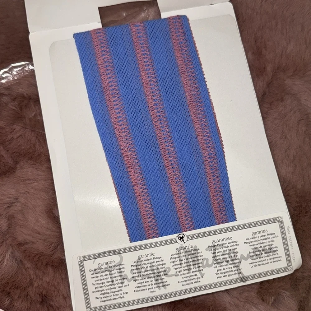 Philippe Matignon Fashion Net Tights In Bicolor‎ Cotton